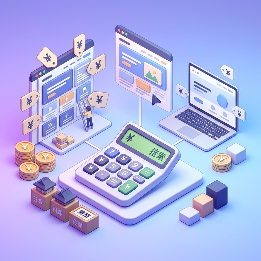 ホームページ費用比較