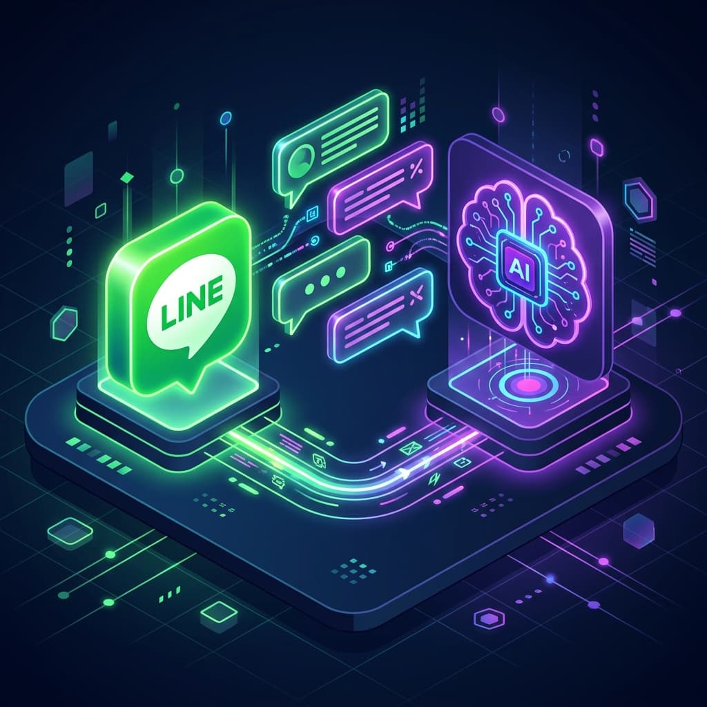 LINE公式アカウントとAI連携