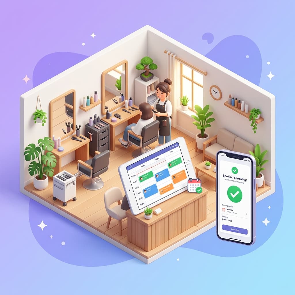 美容室の予約管理