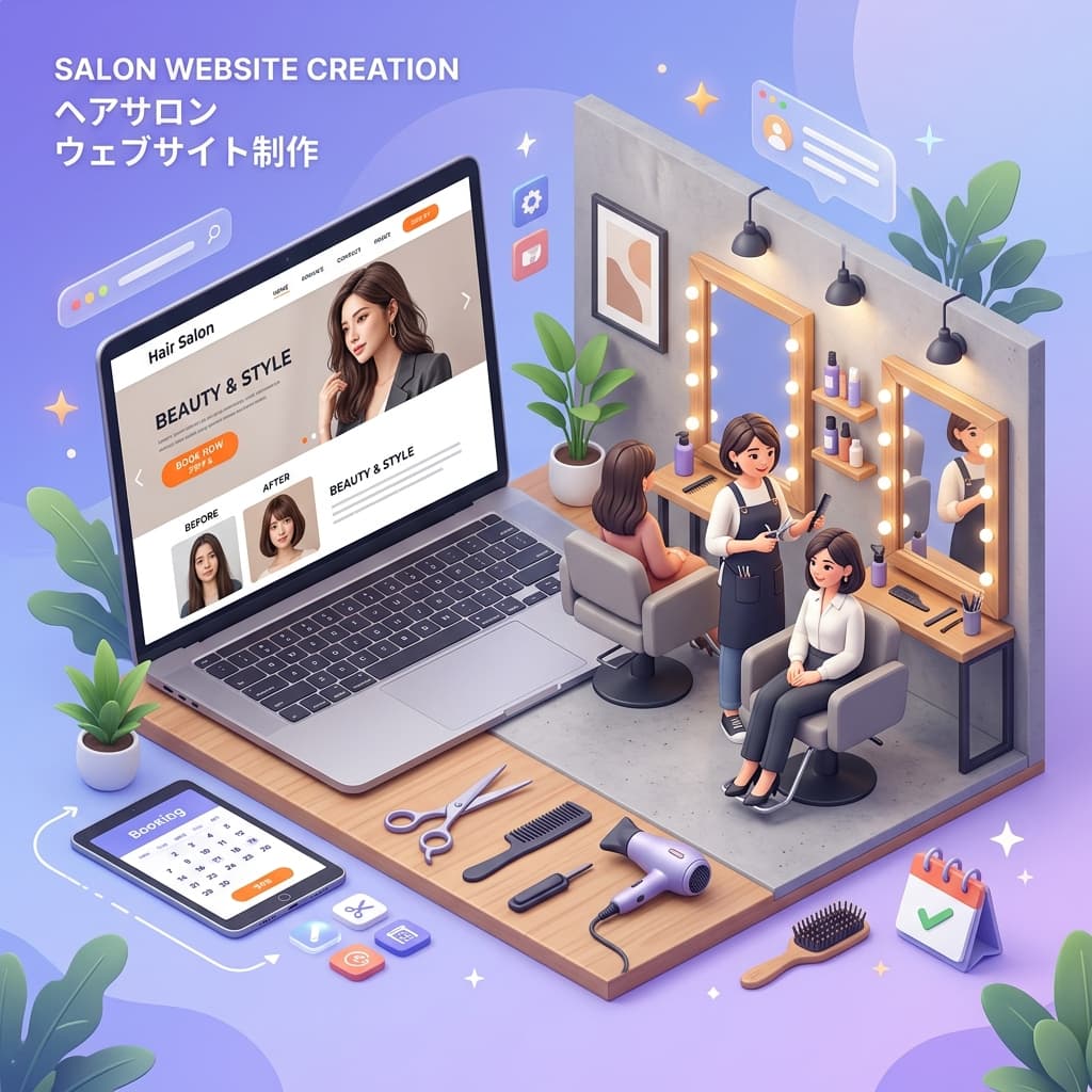 美容室ホームページ