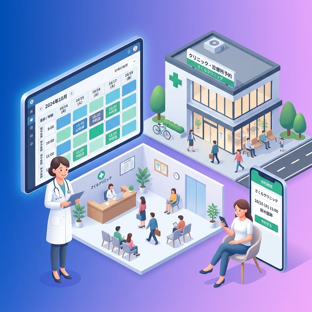 クリニックの予約管理